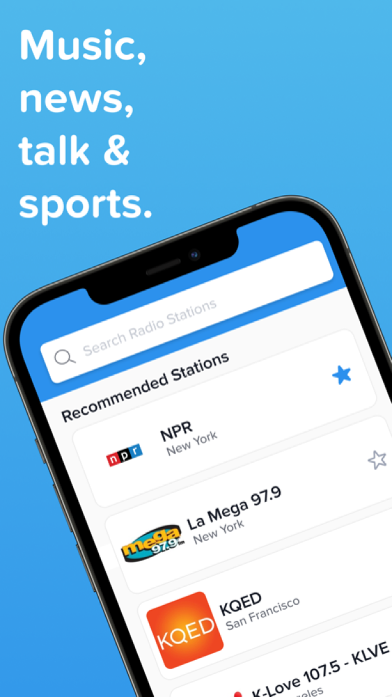 Simple Radio main screen